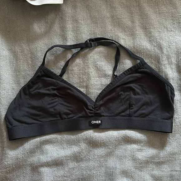 Oner Active Soft Classic Bralette Medium Black Light Gray and White Bundle Set - Picture 14 of 16